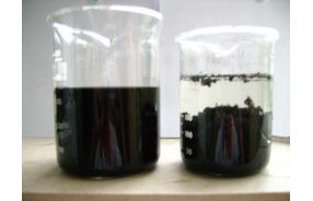 Solution of printing and dyeing wastewater decolorizing agent 
